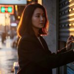 매장 셔터를 내리는 순간