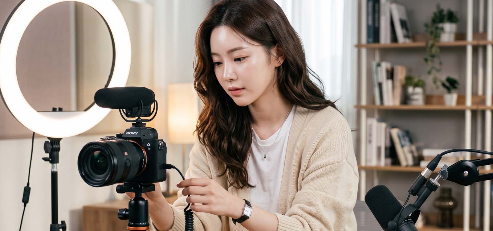 콘텐츠 촬영 준비