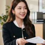 계약 파일을 전달하는 모습