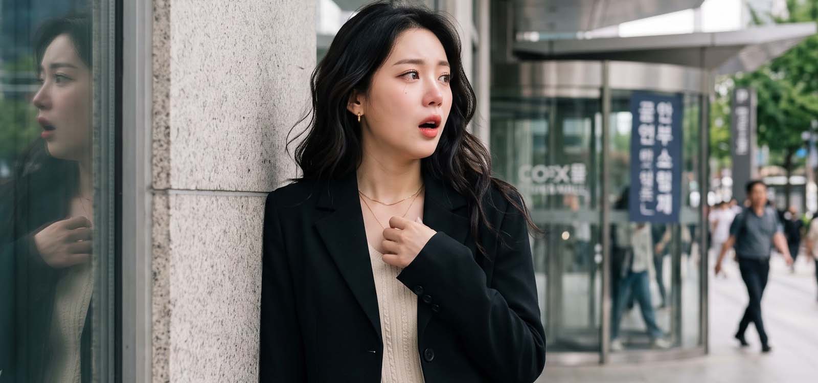 불법대출 때문에 큰일 날뻔한 모습