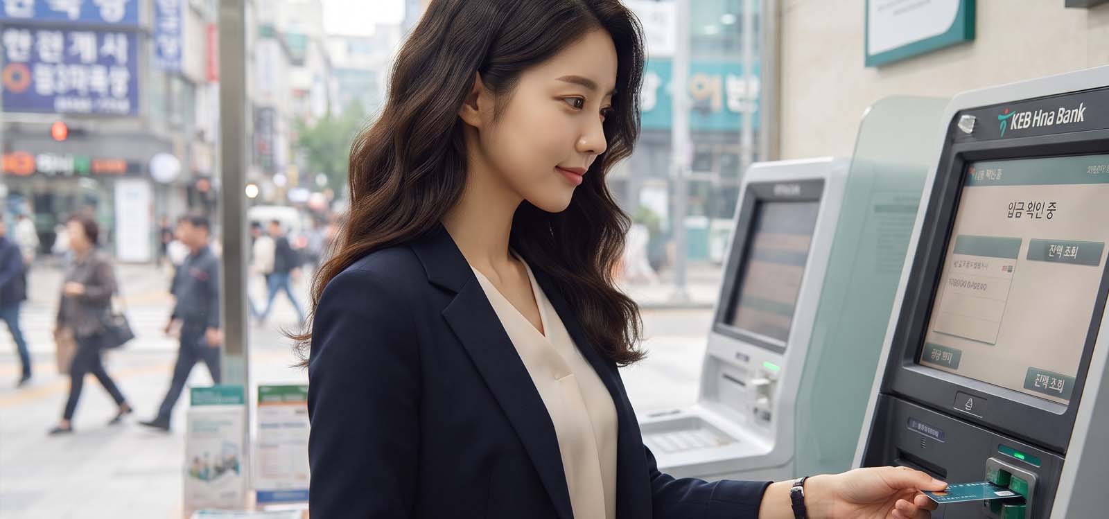 모바일대출 입금 후 ATM에서 자금 확인
