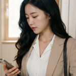 출근 준비 중 모바일대출 신청 크플 신용대출