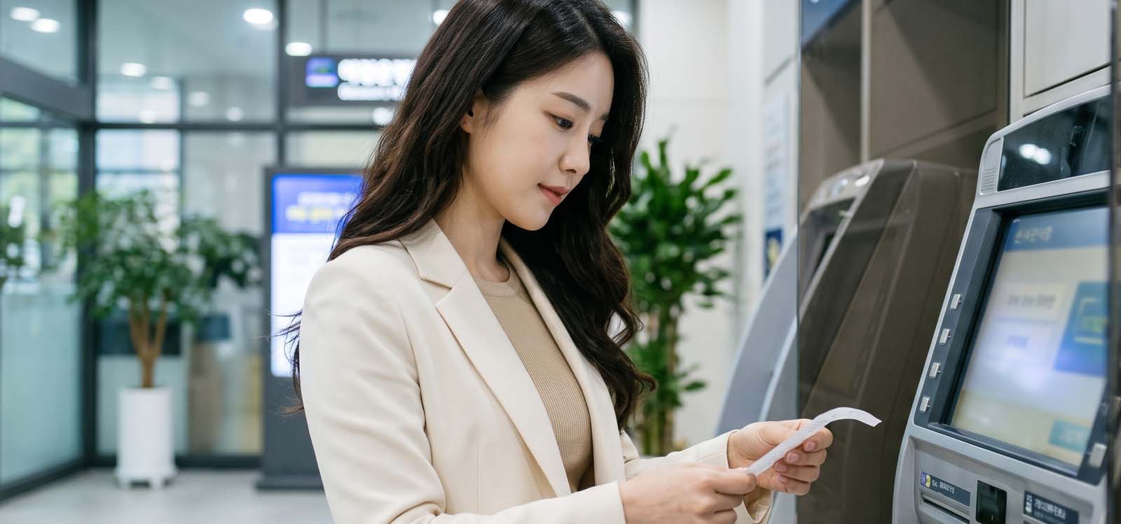 은행 ATM에서 입금 확인 어니스트펀드 대출