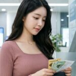 대출 확인 후 현금 정리